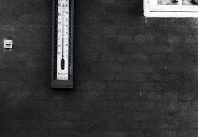 Termometr na budynku