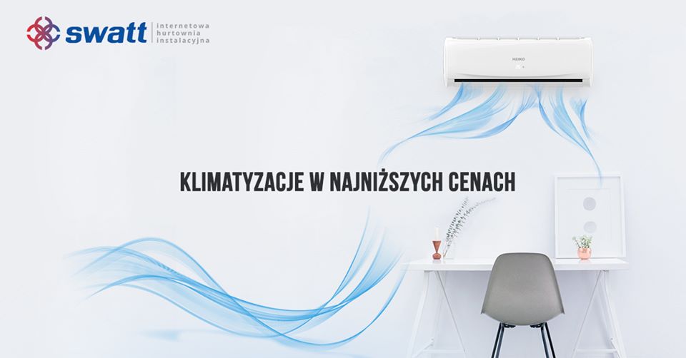 Klimatyzatory ścienne w nowych, niższych cenach - Swatt.pl