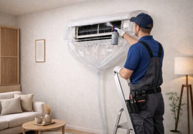 Cyszczenie klimatyzacji domowej - przygotowywanie do sezonu letniego.